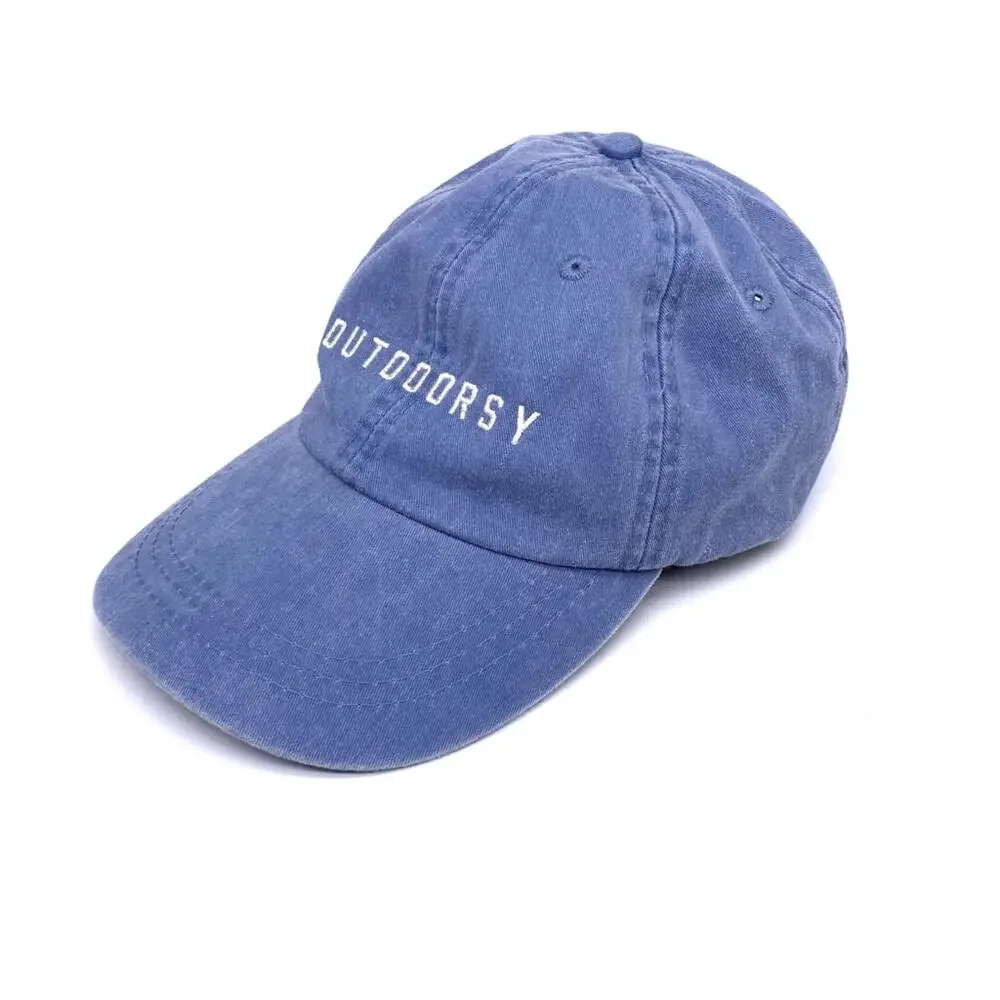 OUTDOORSY Dad Hat Dusty Blue